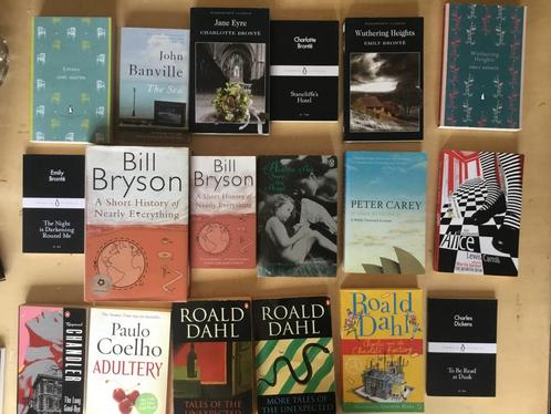 75 verschillende Engelstalige boeken, Boeken, Romans, Zo goed als nieuw, Ophalen of Verzenden