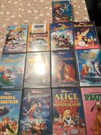 Disney films op vhs. 13 stuks, CD & DVD, VHS | Film, Comme neuf, Enlèvement