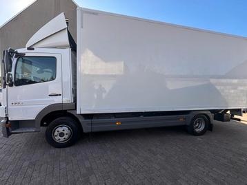 Mercedes atego 1224, Auto's, Automaat, Euro 5, Stof, Zwart