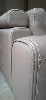 Modern tijdloos lederen salon. Made in Italië., Ophalen, Zo goed als nieuw, Leer, Tijdloos - modern