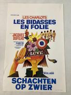 LES CHARLOTS   filmposter  36-54 cm, Verzamelen, Posters, Ophalen of Verzenden
