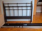 Metalen kader bed zwart 140cm op 200cm, Huis en Inrichting, Ophalen, Zwart, Tweepersoons, 140 cm