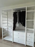 Kledingkast IKEA Elvarli open dressing wit, Ophalen, Zo goed als nieuw