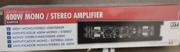 KIT AMPLI 400WMonno/200Stereo 0.003% 96Db beschikbaar voor biedingen