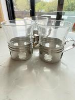 3 theeglazen Duralex, Huis en Inrichting, Ophalen of Verzenden, Zo goed als nieuw