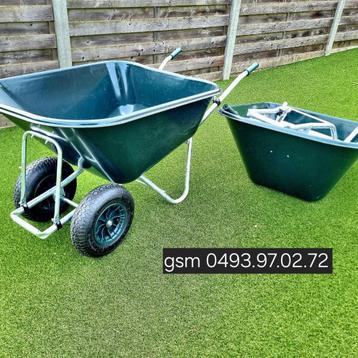 kruiwagen xxl mega groot 200L beschikbaar voor biedingen
