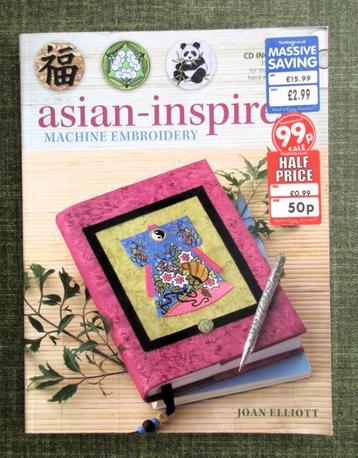 BOEKEN : MACHINE EMBROIDERY Asian inspirated beschikbaar voor biedingen