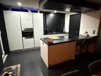LUXE GLANS WIT KEUKEN + 6 ELECTRO + LEVERING MOGELIJK, Huis en Inrichting, Keuken | Complete keukens, Ophalen, Wit, Dubbelwandige keuken