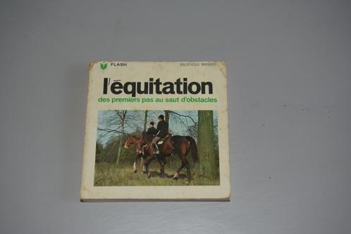 Flash Marabout - L’équitation - 155p - 1968, Livres, Livres de sport, Utilisé, Autres sports, Envoi