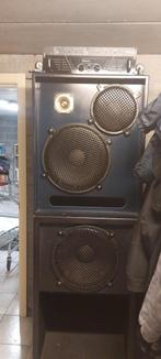 sonorisation - 4 hauts parleurs 3 voies et 2 basses, Ophalen, Gebruikt