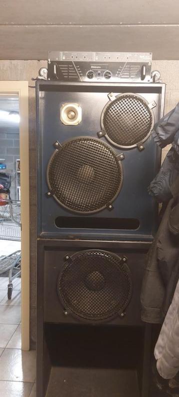 sonorisation - 4 hauts parleurs 3 voies et 2 basses beschikbaar voor biedingen