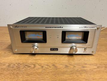 Marantz Model 170 Dc Eindversterker Volledig Gerevisierd, Audio, Tv en Foto, Versterkers en Ontvangers, Zo goed als nieuw, 120 watt of meer
