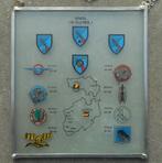 FORCE AERIENNE BELGE DANS LES FBA - VITRAIL UNITES MISSILES, Envoi, Armée de l'air, Emblème ou Badge