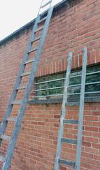 2 échelles en bois pour déco, 2 tot 4 meter, Ladder, Gebruikt, Ophalen