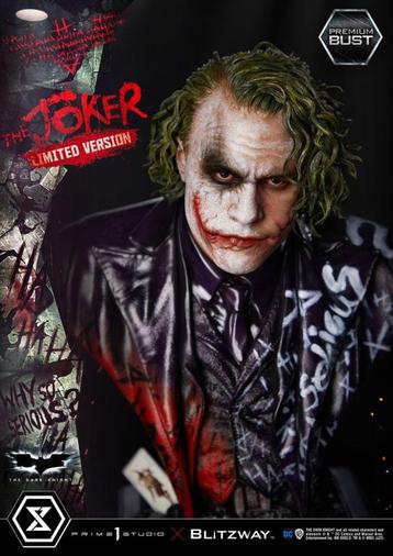 Le buste haut de gamme The Dark Knight The Joker, version li