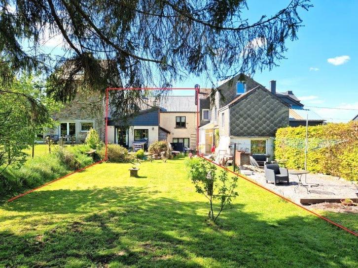 6850 Paliseul : maison mitoyenne avec beau jardin, 4ch., Immo, Maisons à vendre, Province de Luxembourg, 500 à 1000 m², Maison 2 façades