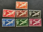 Nieuw Caledonie 1942 - luchtvaart, vliegtuig, France Libre *, Postzegels en Munten, Ophalen of Verzenden, Postfris