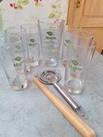 Mojito set met 6 glazen en beker, Verzamelen, Ophalen