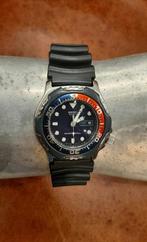 Stoere vintage Seiko scuba diver, duikershorloge Pepsi Cola, Seiko, Utilisé, Montre-bracelet, Enlèvement ou Envoi