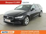 Volvo V90 2.0 B4 Mild-Hybrid Momentum Pro (automatique), Cuir, V90, Euro 6, Noir