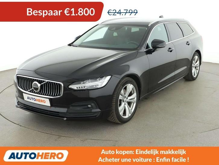 Volvo V90 2.0 B4 Mild-Hybrid Momentum Pro (automatique), Autos, Volvo, Achat, V90, ABS, Caméra de recul, Airbags, Air conditionné
