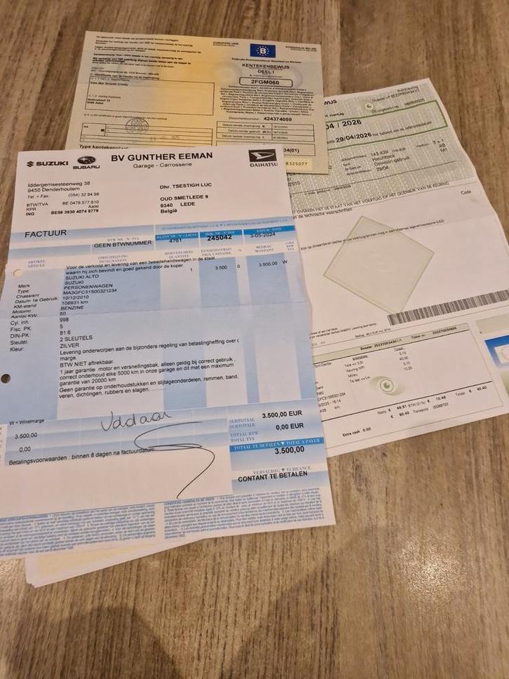 Suzuki alto 2011 euro5 met airco 152 000 km, Auto's, Opel, Particulier, Benzine, Ophalen