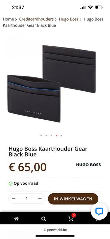 Porte carte hugo boss