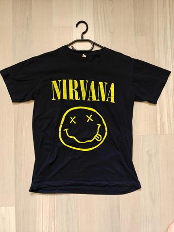 Nirvana T-shirt Zwart beschikbaar voor biedingen