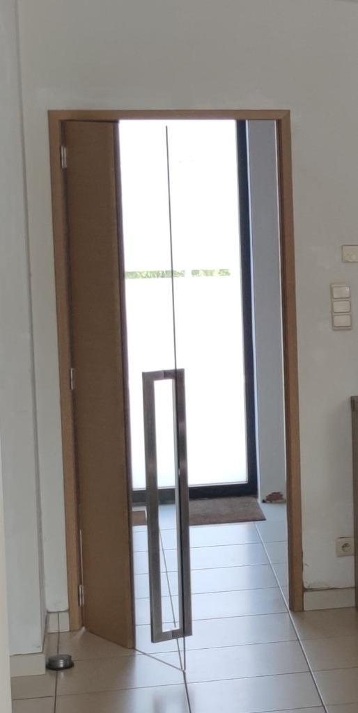 Porte intérieure bois / verre, Maison & Meubles, Maison & Meubles | Autre, Utilisé, Enlèvement