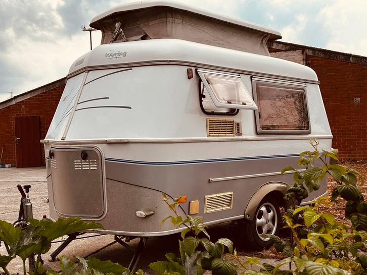 Caravane Eriba Puck à vendre < 750 kg parfait etat!, Caravanes & Camping, Caravanes, Particulier, jusqu'à 3, jusqu'à 500 kg, Siège standard