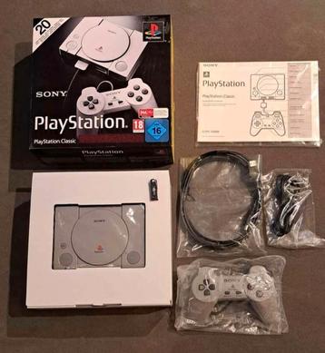 sony playstation classic mini 32go project eris retroarch, Enlèvement ou Envoi, Comme neuf