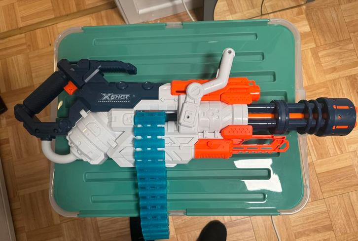 Blaster X-Shot Gatling (ZURU), Kinderen en Baby's, Speelgoed | Buiten | Actiespeelgoed, Ophalen