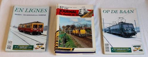 Lot de 17 magazines ferroviaires belges SNCB, Boeken, Tijdschriften en Kranten, Gelezen, Wetenschap en Natuur, Ophalen of Verzenden