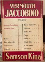 Reclamebord 1956, Ophalen of Verzenden, Gebruikt, Reclamebord
