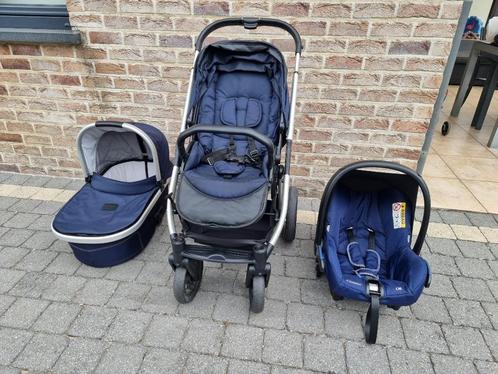 Kinderwagen, Kinderen en Baby's, Kinderwagens en Combinaties, Gebruikt, Kinderwagen, Maxi-Cosi, Luchtbanden, Met autostoeltje