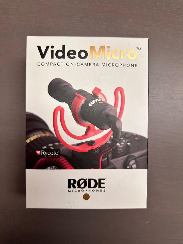 RØDE VideoMicro – compacte shotgun microfoon, Musique & Instruments, Microphones, Neuf, Autres types, Enlèvement