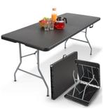 Inklapbare vouwtafel + bijhorend tafelkleed, Huis en Inrichting, Ophalen, Zo goed als nieuw