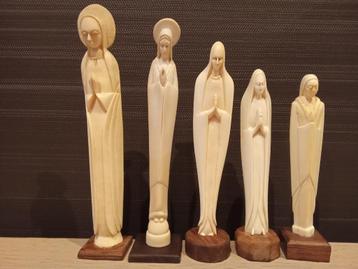 Maria beelden lot van 6 stuks. beschikbaar voor biedingen