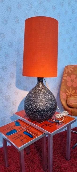 lampe de table vintage, Antiquités & Art, Antiquités | Éclairage, Enlèvement