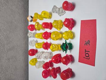 Lot 36 Gogos Crazy Bones - glitters beschikbaar voor biedingen