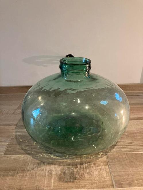 Dame Jeanne rare type bonbonne avec col large, Antiek en Kunst, Antiek | Glaswerk en Kristal, Ophalen