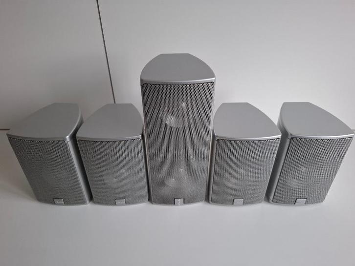Luidsprekers 4x Canton CD-10, 1x Canton CD-20 + beugels, Audio, Tv en Foto, Luidsprekerboxen, Zo goed als nieuw, 60 tot 120 watt