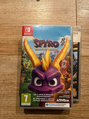 Nintendo switch Spyro Trilogy  beschikbaar voor biedingen