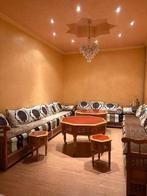 Authentieke Oriëntaalse Salonset in Beukenhout, Ophalen, Zo goed als nieuw, Hout, Oriëntaalse