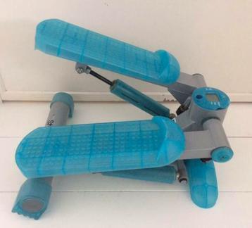 fitness stappen trainer DECATHLON ST 1000 step stepper blauw, Enlèvement ou Envoi, Utilisé, Jambes, Banc de marche