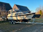 Scand 25 noorse spitsgatter kajuit boot met 40 pk bukh, Ophalen, Binnenboordmotor, Diesel, 30 tot 50 pk