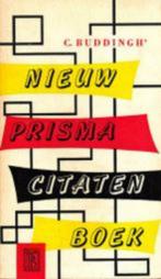 Nieuw Prisma Citatenboek., Citaten, Ophalen of Verzenden, Zo goed als nieuw, E. Buddingh