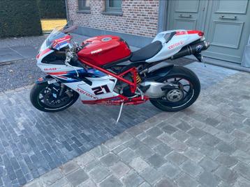 Ducati 848 2009 24000km, Permis Moto A, Plus de 35 kW, Échappement sport, 2 cylindres
