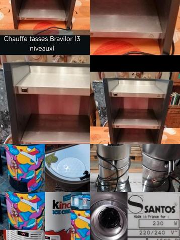 ✓Set van 3 Pro-apparaten (?) SANTOS + BRAVILOR + CORNETTO beschikbaar voor biedingen