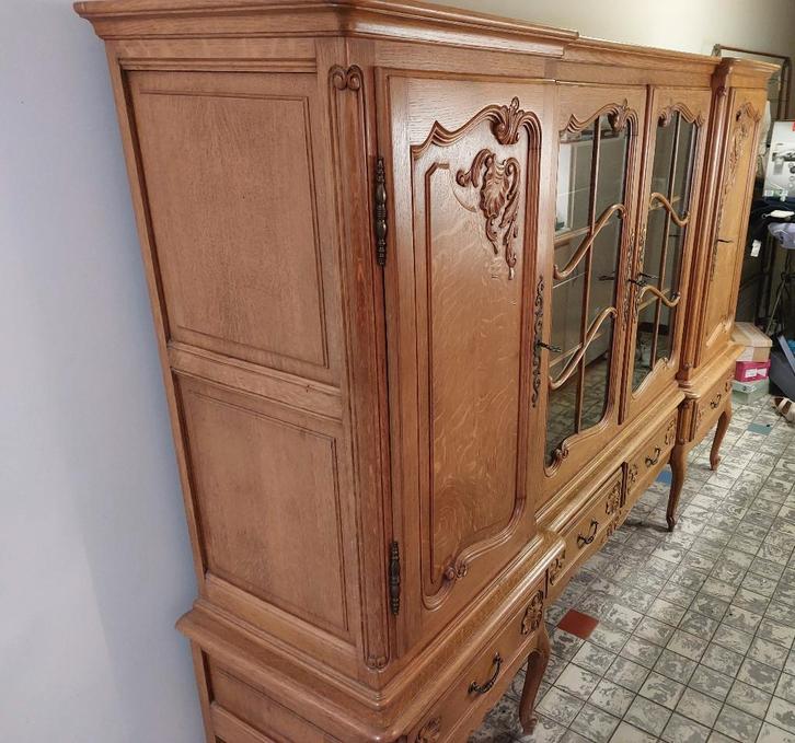 vitrinekast, Maison & Meubles, Armoires | Vitrines, Comme neuf, 150 à 200 cm, 200 cm ou plus, 25 à 50 cm, Avec tiroir(s), Avec porte(s)